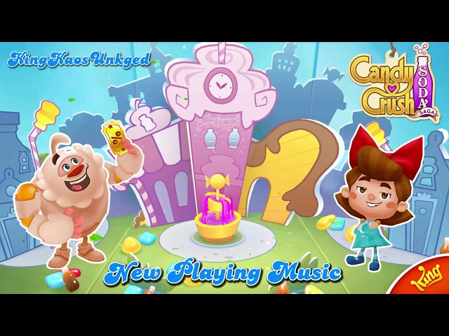🥤 Candy Crush Soda Saga New Playing music.