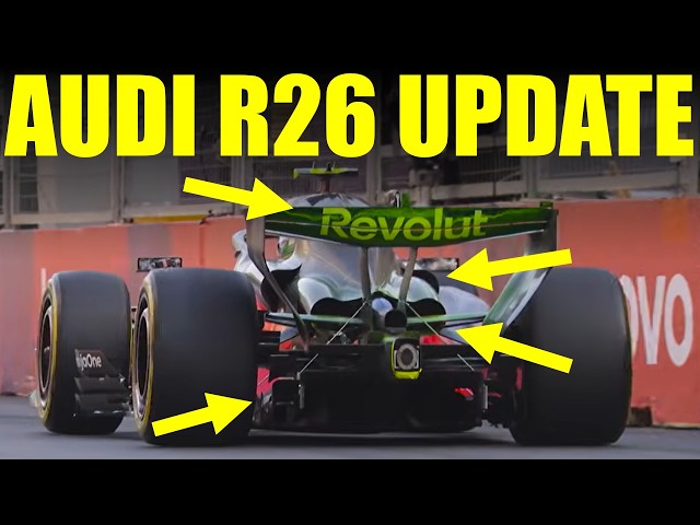 F1 2026 - AUDI's HUGE Baku Update - CLOSER LOOK