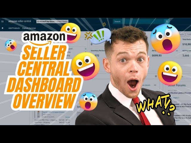 Amazon Seller Central Dashboard Overview (For Beginners)