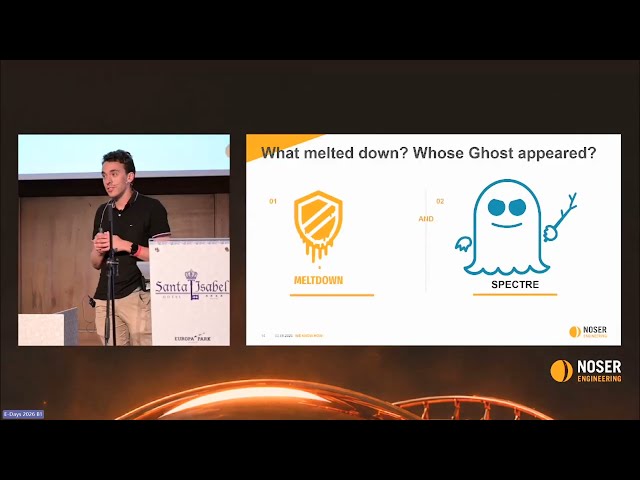 WebCast E-Days 2026: A short introduction to hardware security