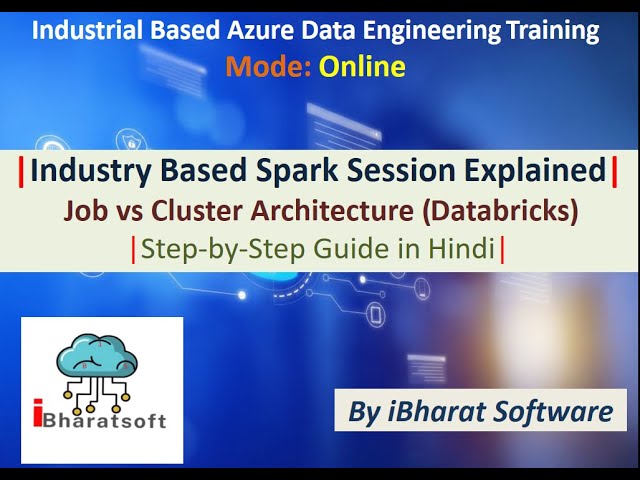 Industry Based Spark Session | Job & Dedicated Cluster Architecture in Hindi #databricks #pyspark