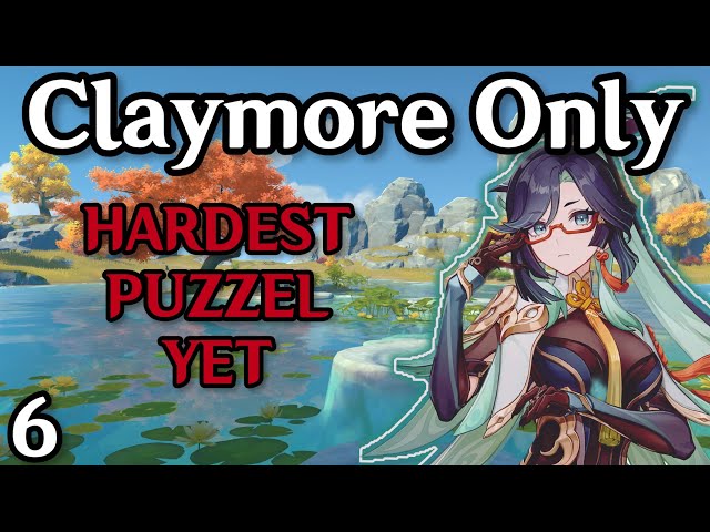 I Spelt Puzzle Wrong & It Still Haunts Me | Genshin Impact Claymore Only