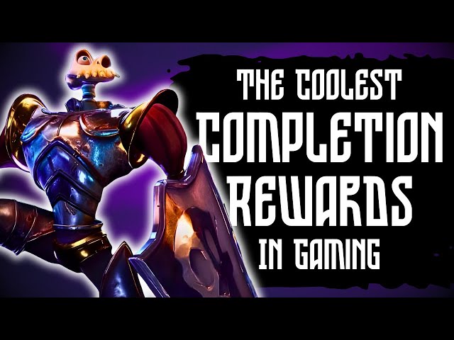 The Coolest Completion Rewards in Gaming