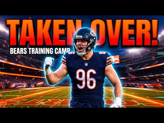 Jordan Van Den Berg has TAKEN OVER the Chicago Bears Training Camp! #chicagobears #nfl #football