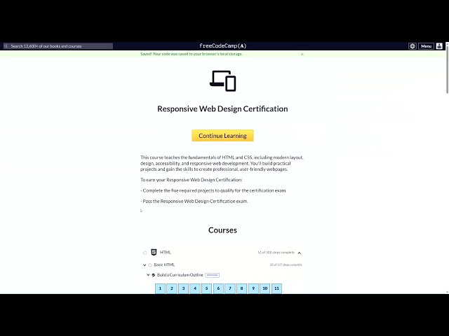 Learn with me FreeCode camp eps 1
