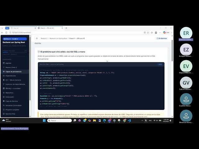 Clase 5: JPA con H2 — de ArrayList a persistencia real (Spring Boot 4.1)