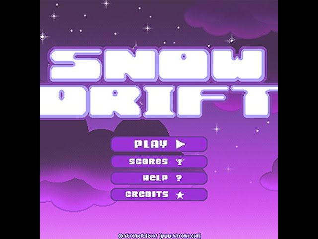 Snow Drift (Nitrome.com) - Full Gameplay Levels 1-20