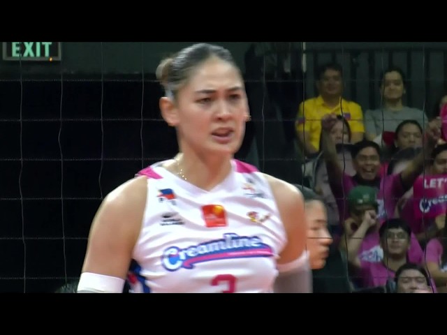 Jaja Santiago-Minowa ALL-OUT ❄️ for Creamline vs PLDT in Set 3 | 2026 PVL Invitational Conference