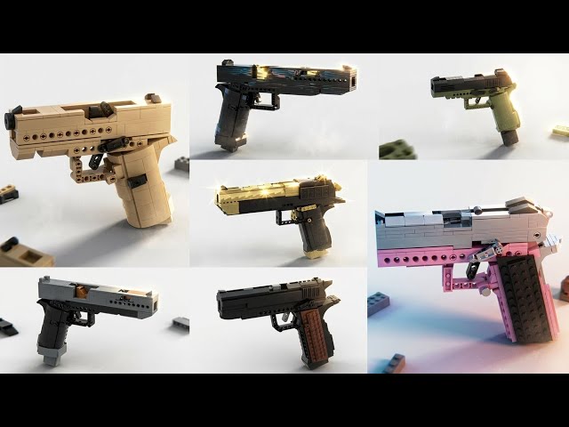 Building LEGO Guns That ACTUALLY Work! (Mechanism & Shooting)