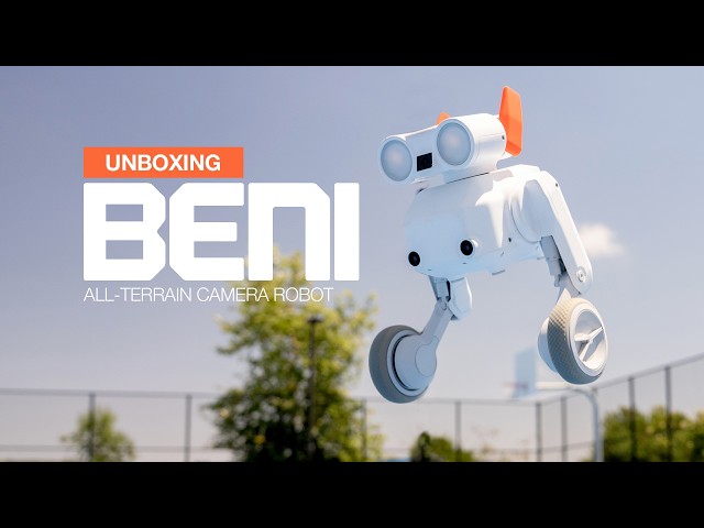 Unboxing BENI: This 2-Wheeled Camera Robot by Mondo Robotics