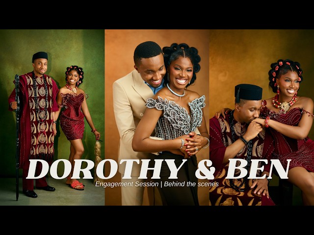 HOW I SHOT DOROTHY & BEN'S ENGAGEMENT PORTRAITS | SONY A7IV | WEDDING | BTS EP. 8