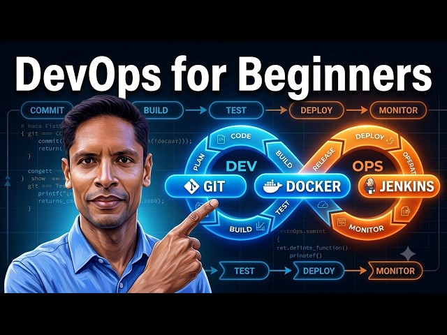 DevOps for Beginners: Git Docker and Jenkins Complete Guide
