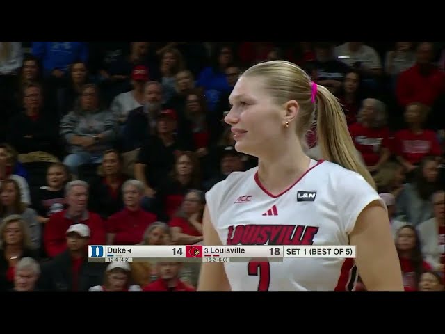 Duke vs. Louisville Full Match Replay | 2026 ACC Volleyball