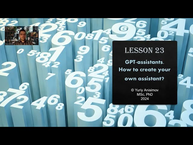 ChatGPT Course. Lesson 23: Build Autonomous GPTs with Knowledge & Tools