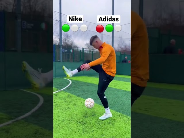 NIKE VS ADIDAS FOOTBALL BOOTS! ⚽️😱 #shorts