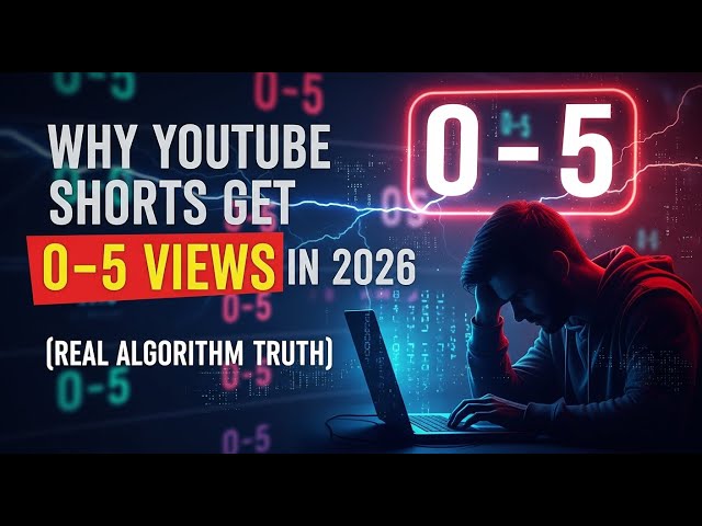 Why YouTube Shorts Get 0 Views in 2026 | New Channel Algorithm Explained