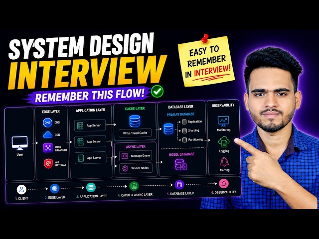 System Design Made Easy! | Remember This Architecture for Every Interview 🚀