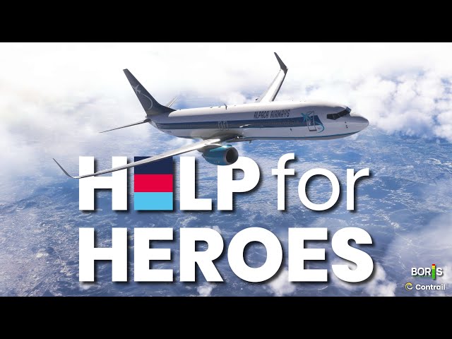 Real 737 Pilot flies x4 Sectors for Help for Heroes | Thank You for 100,000 Subscribers!