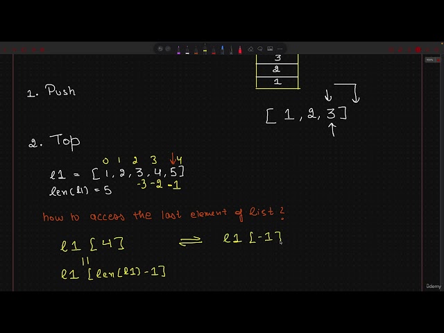 148 - Stack Implementation using List