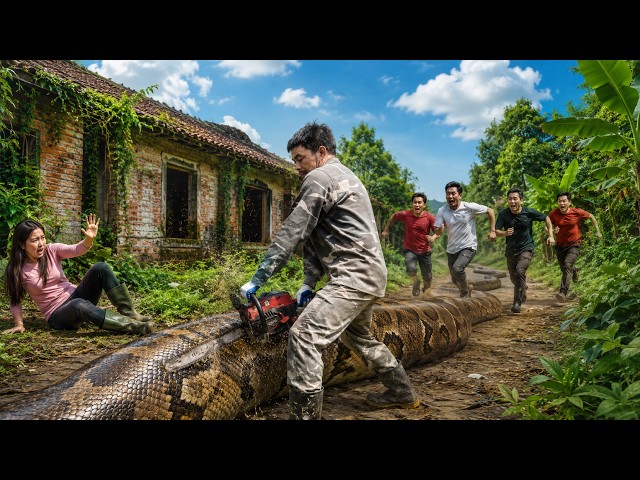 Woman Miraculously Escaped Death | Came Across a Giant Python | Clean Abandoned House