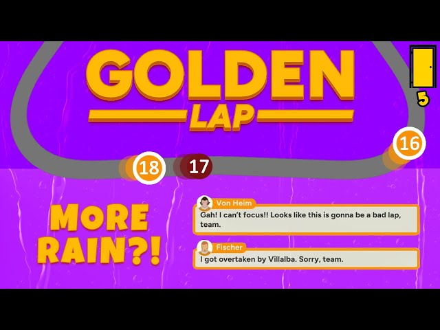 More Rain, More Problems? | Golden Lap - Part 5 (Motorsport Manager Sim)