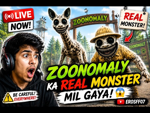 🔴 LIVE: Yeh Zoo Normal Nahi Hai 👹 | Horror Gameplay Its Zoonomaly😨🥶#live #zoonomaly #horror