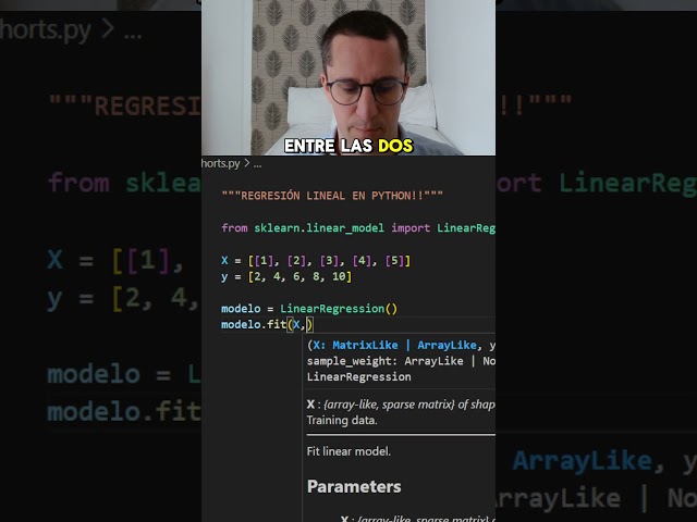 Así se entrena un modelo de regresión en Python 🧠