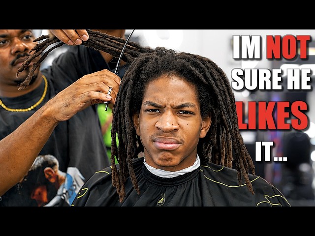 HAIRCUT TUTORIAL: *BIG CHOP* LOW DROP FADE | CURL SPONGE