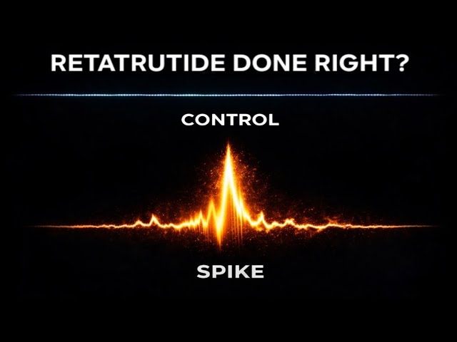 Retatrutide Done Right? Why Weekly Dosing Causes Spikes (And Daily Fixes It)