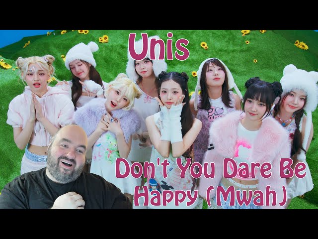 Reacting to UNIS(유니스) '幸せになんかならないでね(mwah…)' M/V