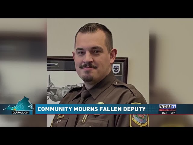 Carroll County Community Mourns Fallen Deputy