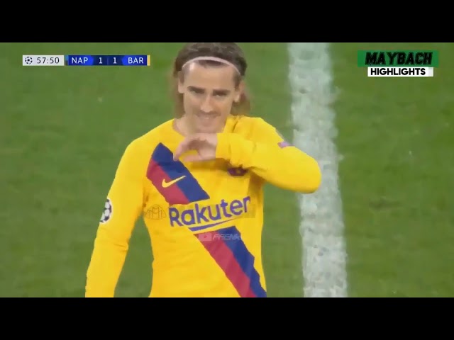 NAPOLI 1-1 BARCELONA PARODIA SI VEO A TU MAMA BAD BUNNY