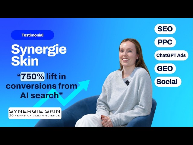 AI Search for Beauty Brands | Synergie Skin