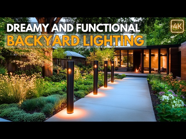 Dreamy Backyard Lighting: How to Layer Different Lighting Types for maximum impact