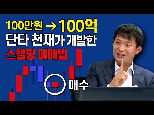 스캘핑 단타 천재 "마하세븐" 매매기법 공개 (실전 매매 타점, 지표, 강의)