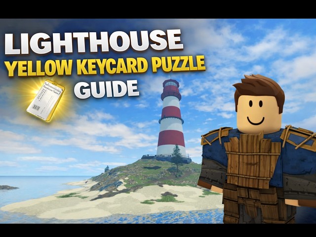 Light House Yellow Keycard Puzzle Guide [Fallen Survival]
