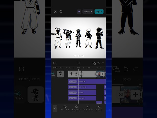 Yuji itadori - Trending Anime Edit Capcut Edit Tutorial