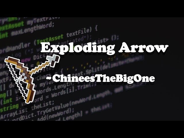 Exploding Arrow Speedcode + Download - Diamond Tutorials