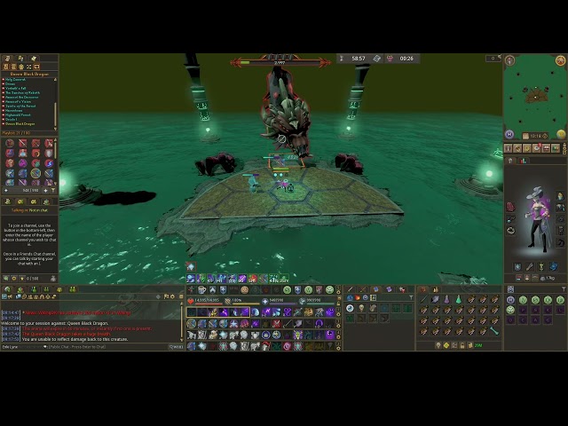 RuneScape 3 - Queen Black Dragon w/Sound (Necromancy) (Location + Mechanics)