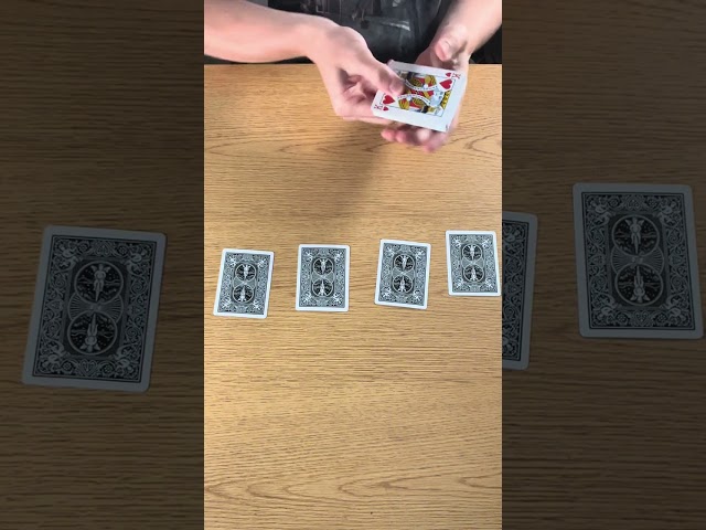 INSANE Magic Aces Anyone Can Do! #magic #shorts