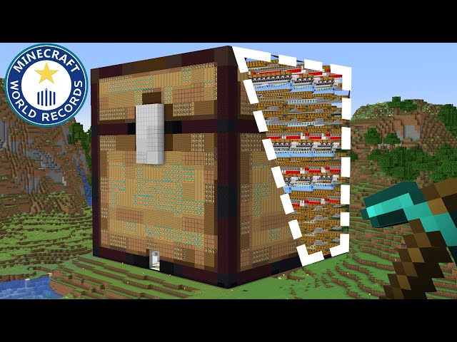 I Built The Worlds Biggest Minecraft Chest