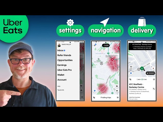 Uber Eats delivery app guide 2025 - full side hustle walkthrough