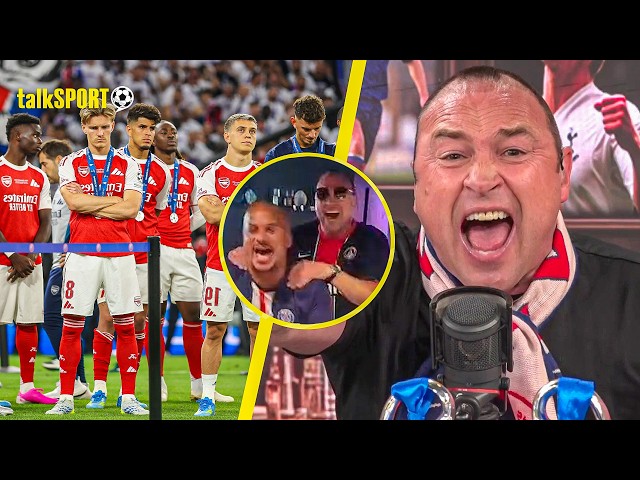 "WET WIPES!" Jason Cundy DOUBLES DOWN after "APOLOGY" to Arsenal Fans for CELEBRATING PSG CL Win