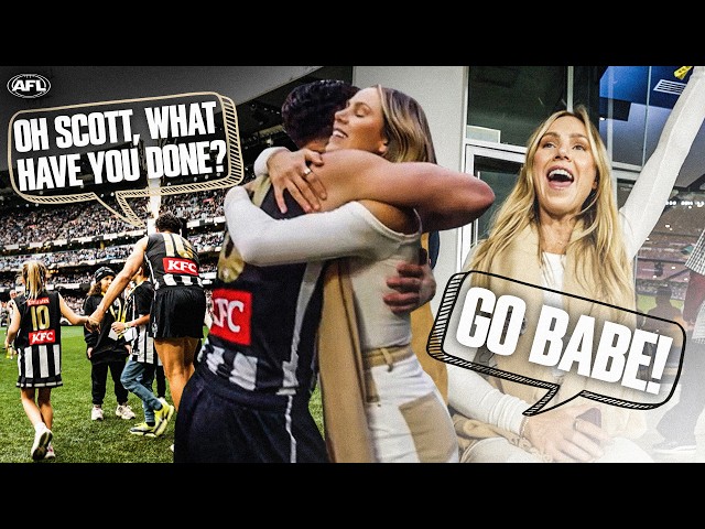 SP433 UNSEEN 🤍🖤 Alex Pendlebury MIC'D UP for historic day at the footy