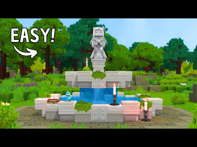Hytale | How to build a Fountain | Tutorial