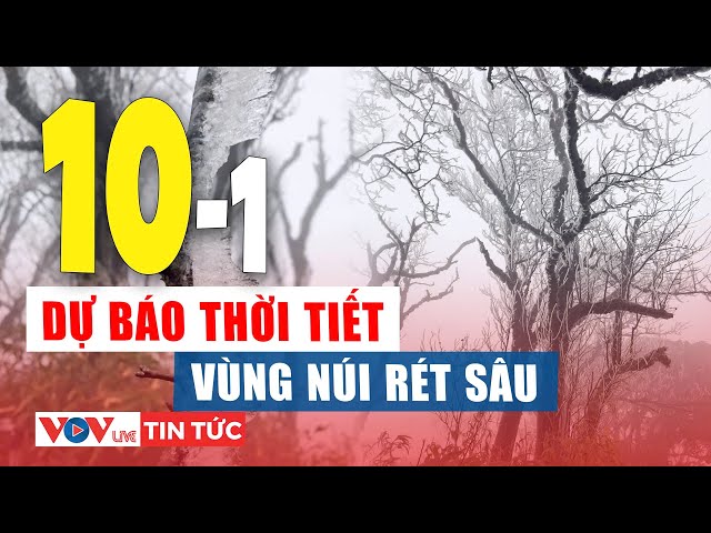 Dự báo thời tiết đêm nay 9/1 và ngày mai 10/1: Dự báo thời tiết mới nhất | VOV Live
