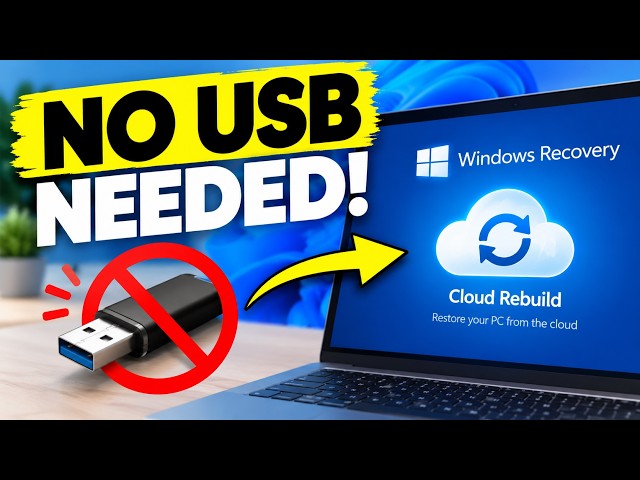 You'll Never Need a Windows Recovery USB Again