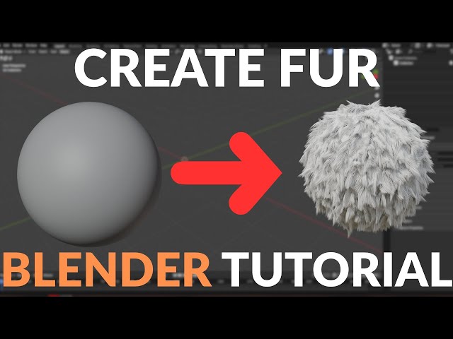 How to Make Realistic Fur in Blender (Easy Tutorial)