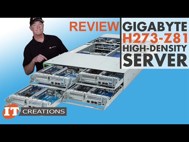High-Density Gigabyte H273-Z81 Server REVIEW | IT Creations