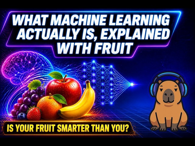 Machine Learning Explained With Fruit—No Code Needed